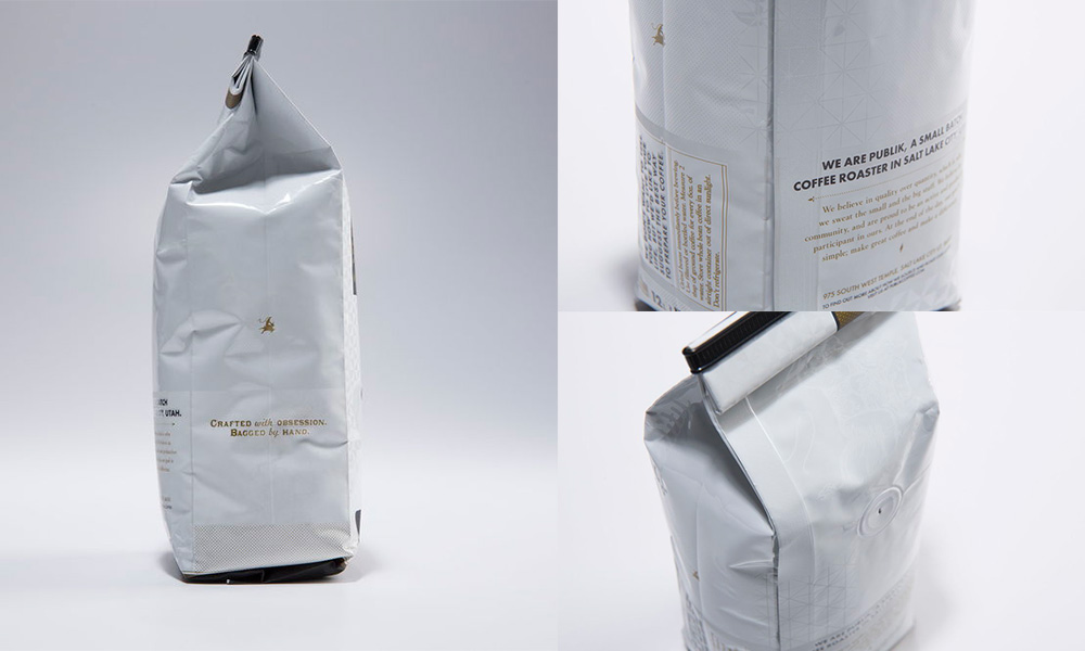 publik packaging cofee detail