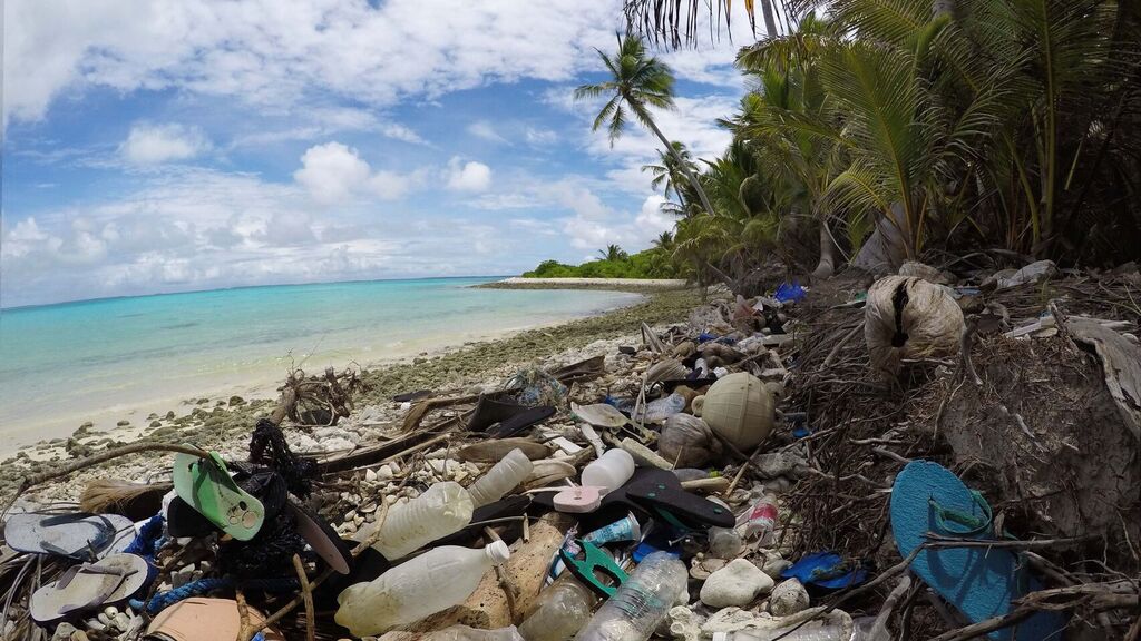 Industria plastica Contaminacion por plastico Islas Desastres naturales