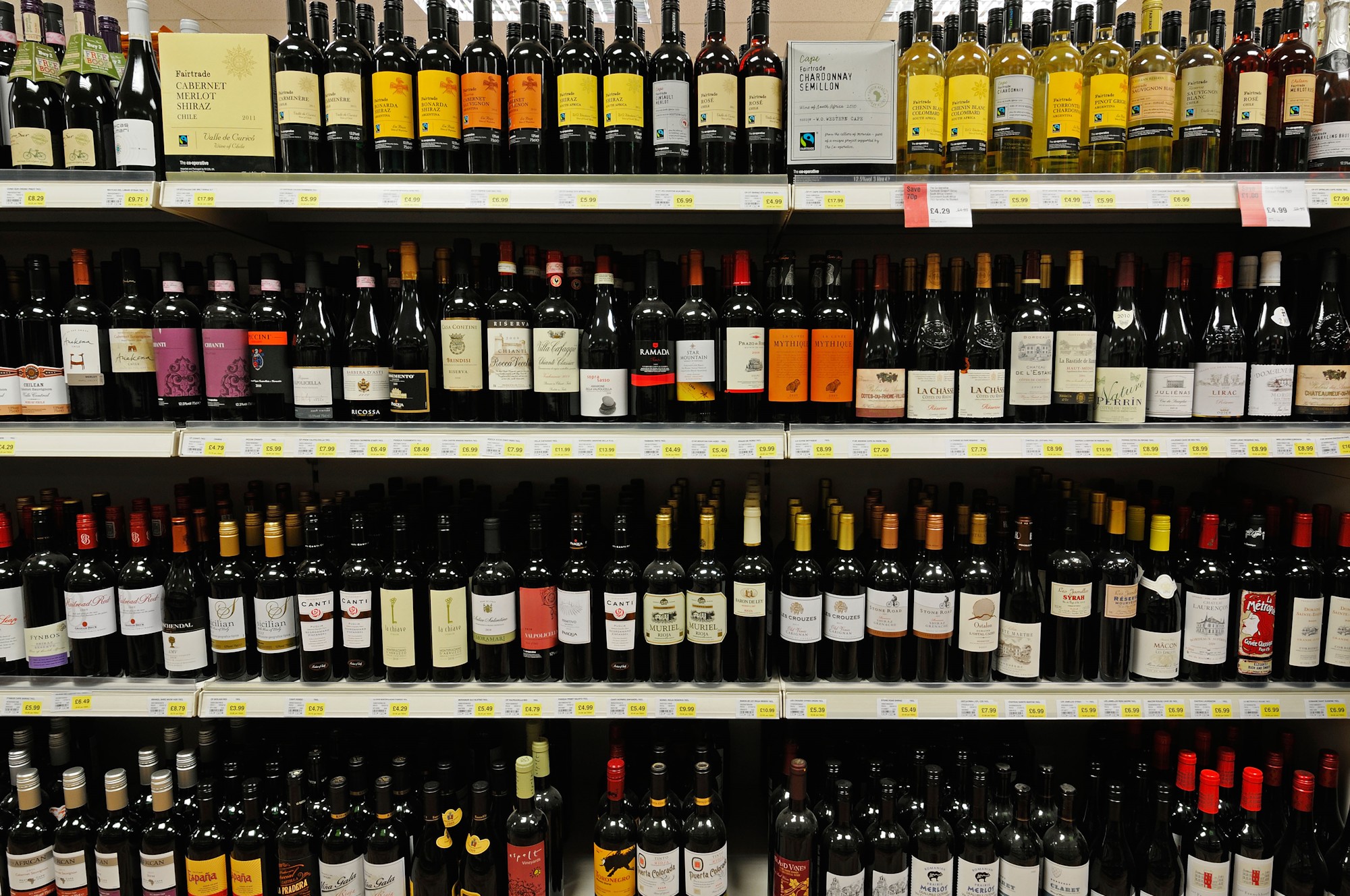 vino supermercado